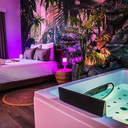 Secret Suite "Jungle" - Jacuzzi Privatif - Gare Rer C - Proche Paris Brétigny-sur-Orge Dış mekan fotoğraf
